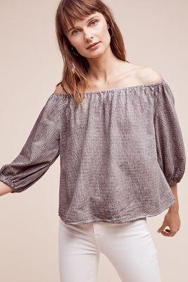 Holding Horses Clemence Off-the-shoulder Top