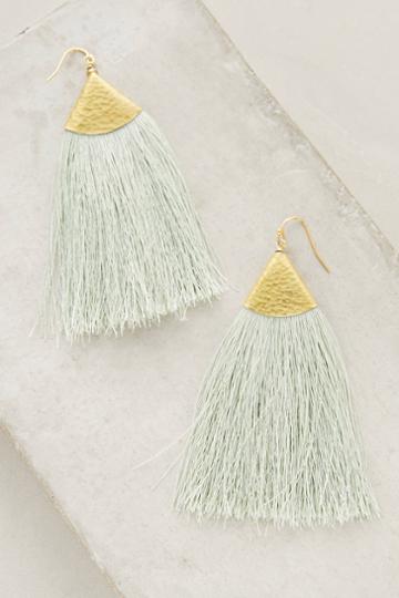 Anthropologie Serenite Tassel Earrings
