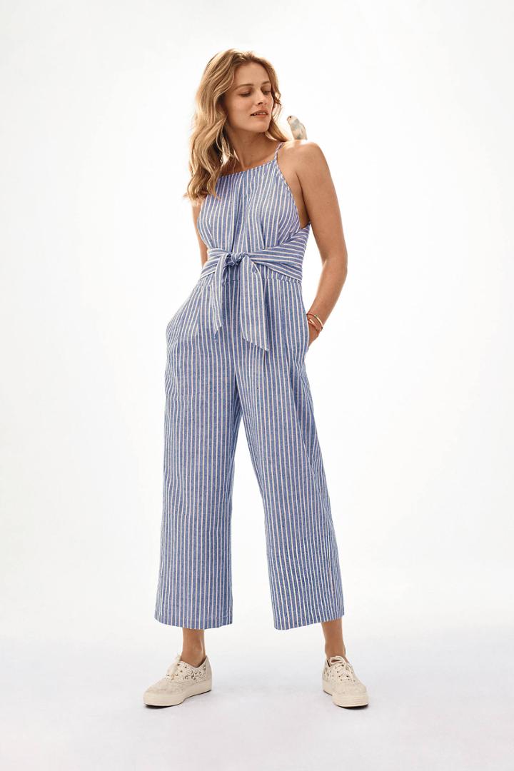 Greylin Chilmark Linen Jumpsuit