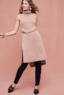 Morgan Carper Suedre Turtleneck Tunic