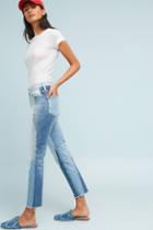 Ag Jeans Ag The Isabella Ultra High-rise Cropped Straight Fray Jeans
