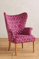 Anthropologie Vine-woven Wingback Chair