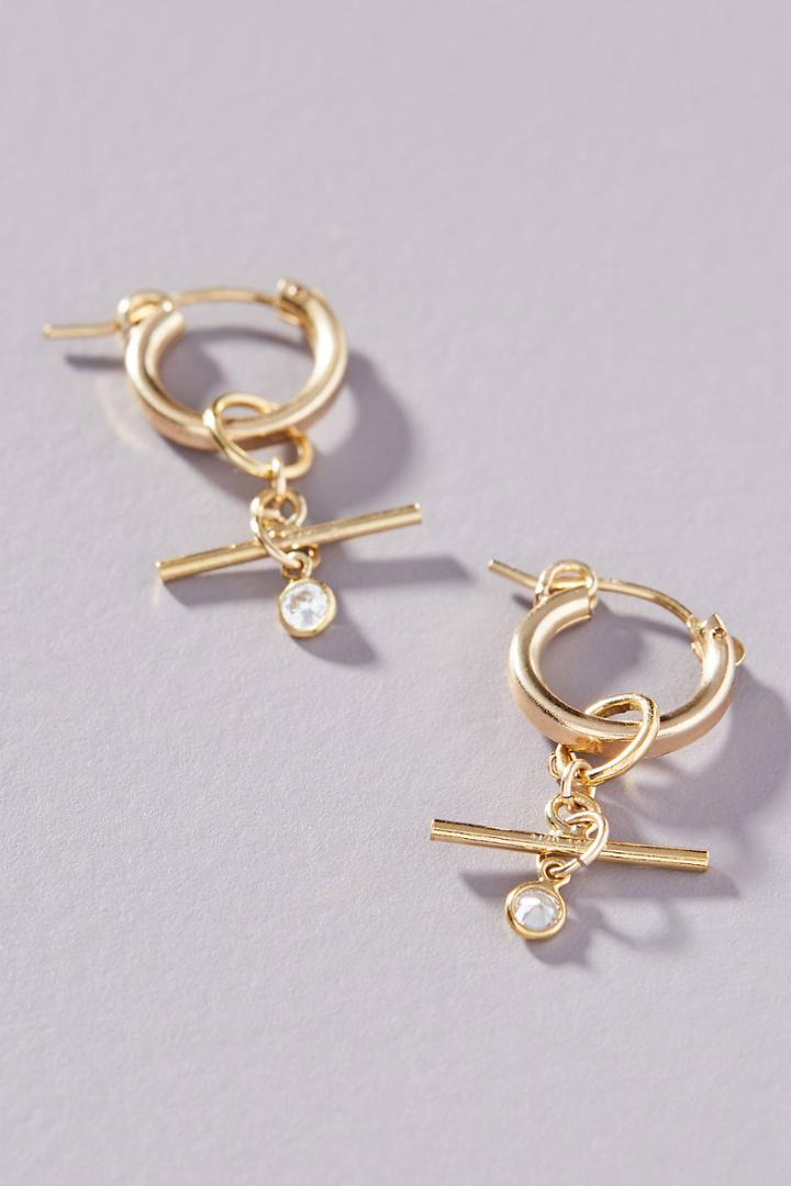 Anthropologie Tanya Hoop Earrings