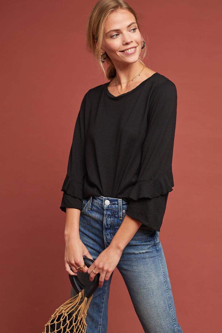 T.la Chelsea Ruffled Tee