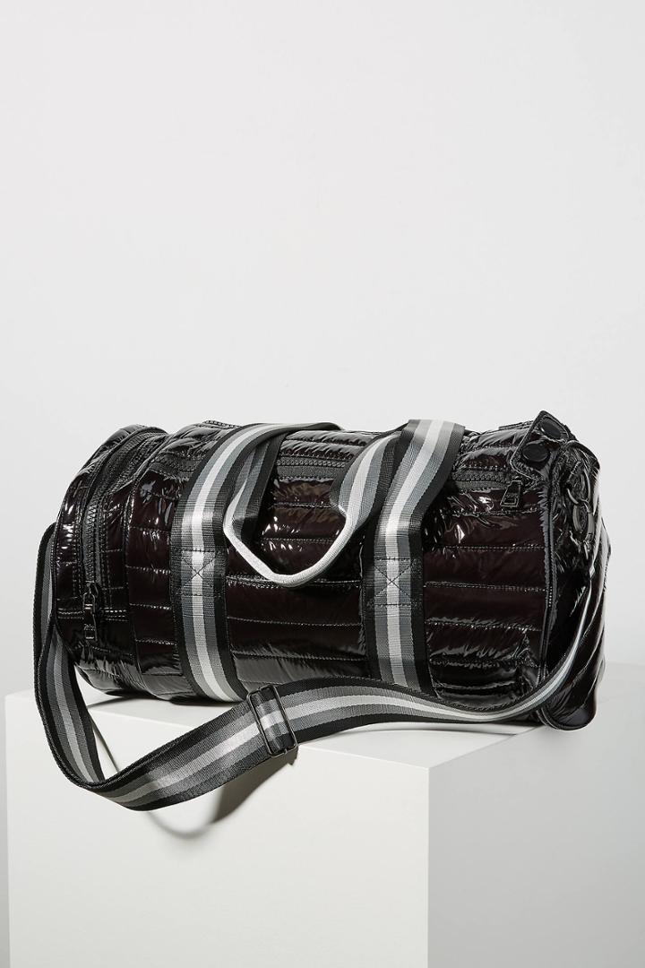 Think Royln Wingman Patent Weekender Bag