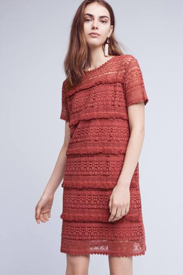 Zero To Sky Fringed Lace Tunic
