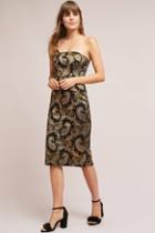 Tracy Reese Strapless Jacquard Dress