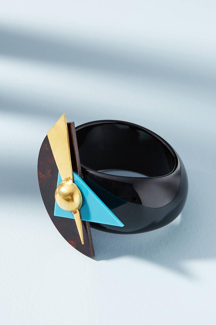 Katerina Psoma Memphis Geo Cuff Bracelet