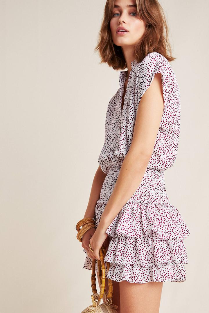 Misa Eloisa Floral Mini Dress