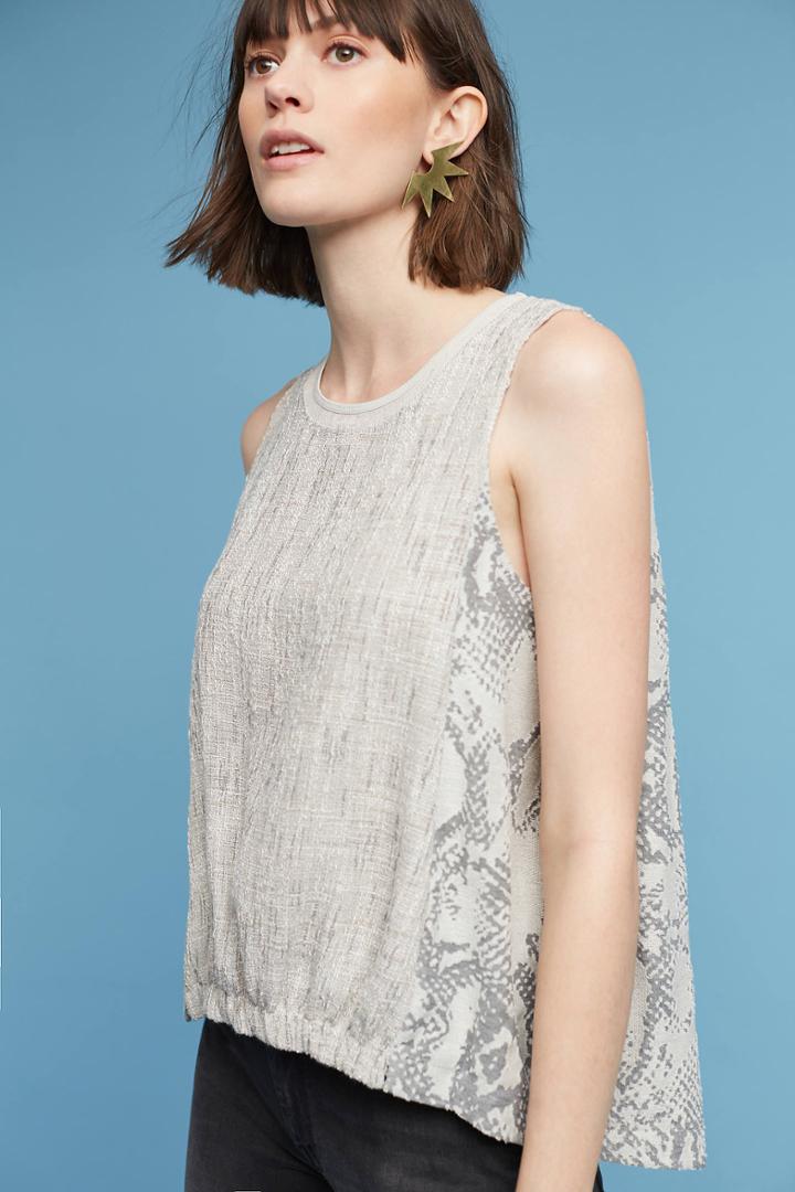 Akemi + Kin Marietta Sleeveless Cocoon Top