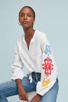 Solitaire Salisbury Embroidered Peasant Top