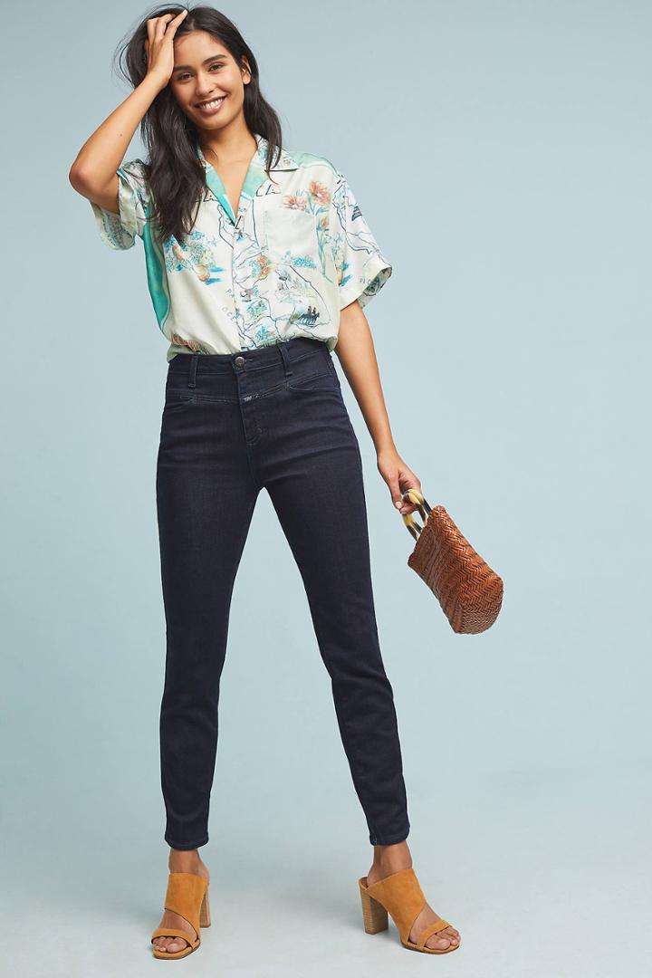 Citizens Of Humanity Skinny Pusher High-rise Ankle Jeans