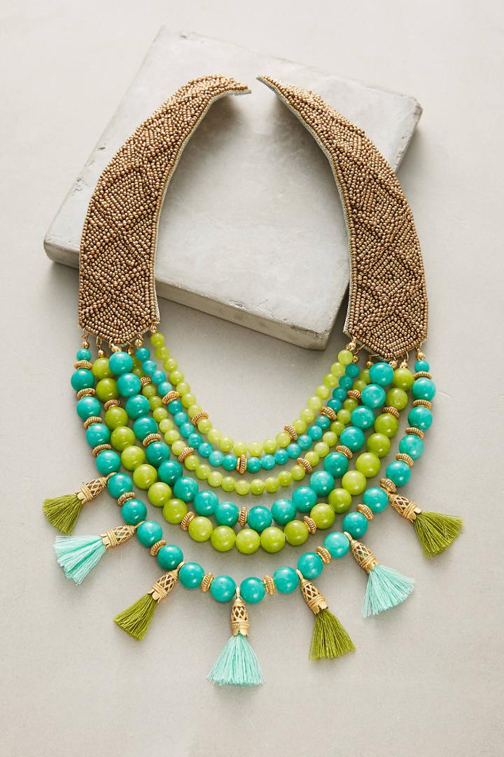 Suzanna Dai Lisboa Layered Bib Necklace