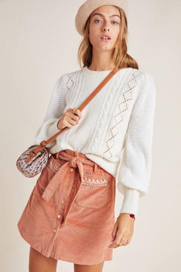 Louise Misha Juana Corduroy Mini Skirt