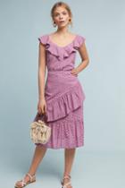 Dolan Left Coast June Ruffled Eyelet Skirt