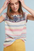 James Coviello Coronado Striped Top