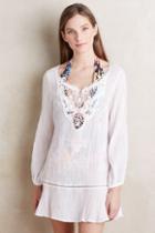 Eberjey Natalya Cover-up White S/m Swimwear