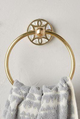 Anthropologie Launis Towel Ring