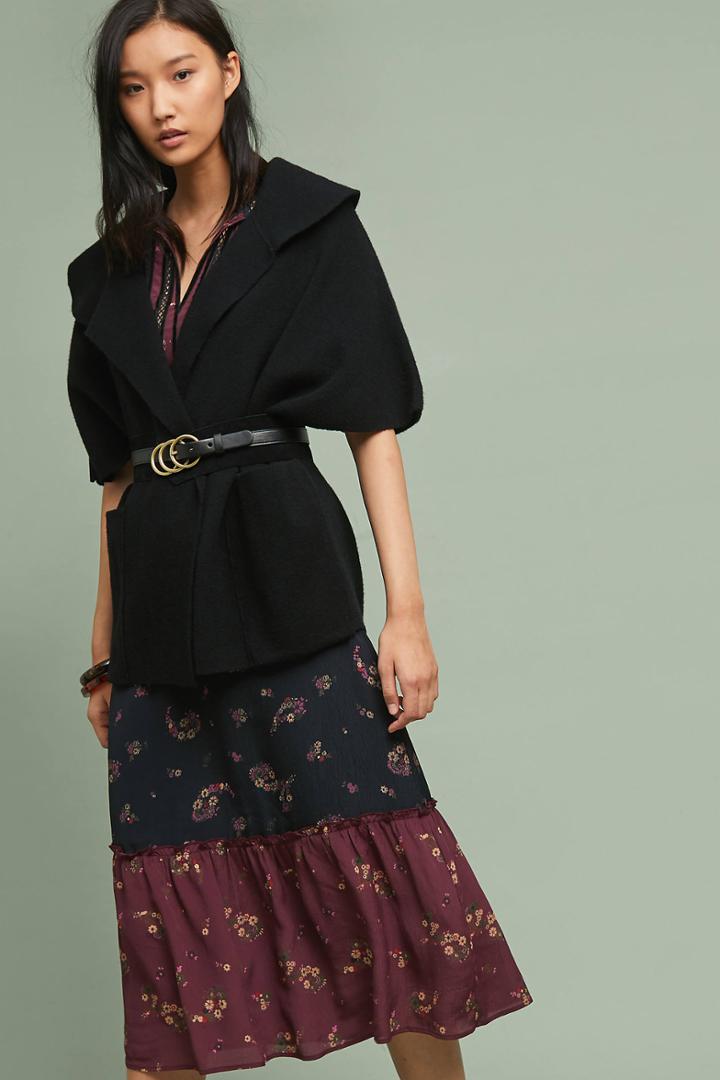 Anthropologie Collared Shrug