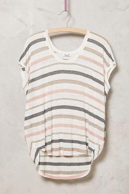 Splendid Stripe Shine Tee