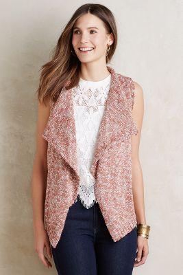 Anthropologie Shawled Avie Vest