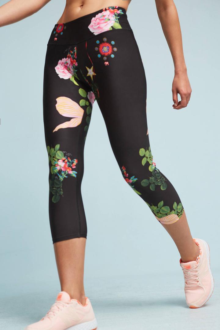 Cynthia Rowley Tenley Capri Leggings