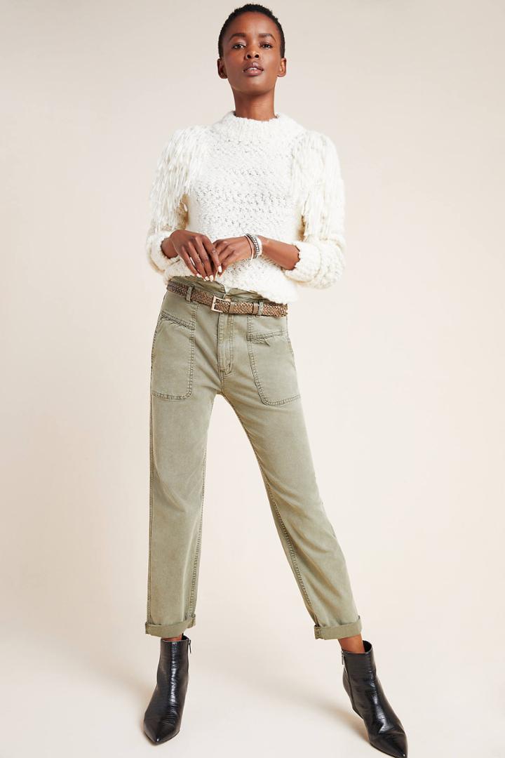 Anthropologie Taryn Slouched Trousers