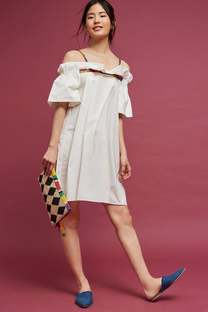 Whit Frida Poplin Swing Dress