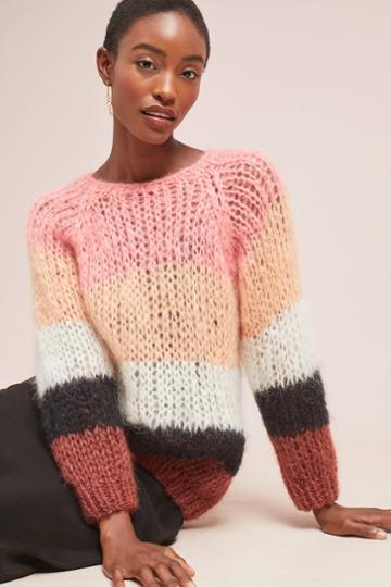 Maiami Trier Striped Sweater