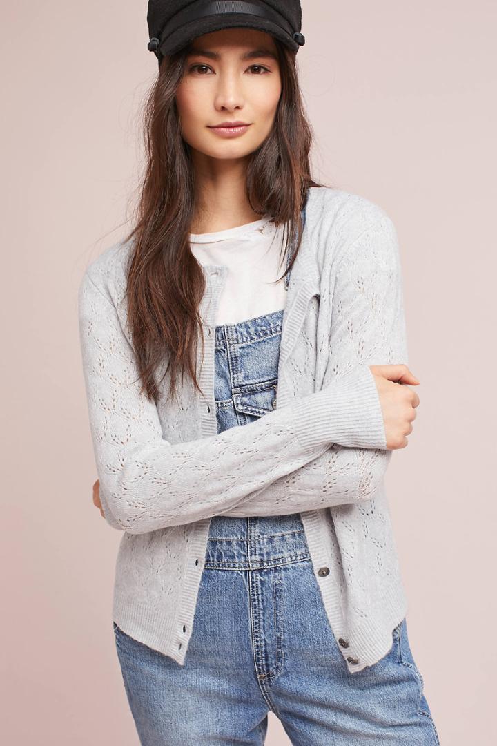 Michael Stars Reversible Buttoned Cardigan
