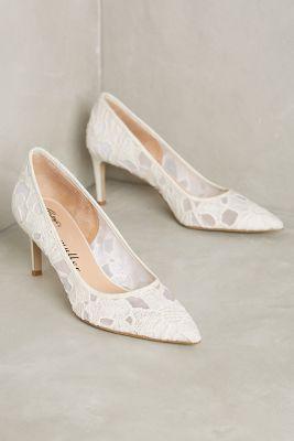 Bettye Muller Astor Pumps Cream