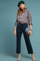 Closed Tony High-rise Corduroy Cropped Bootcut Jeans
