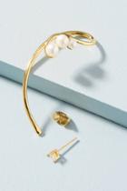 Gold Philosophy Delphine Cuff Earrings