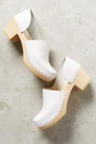 Sandgrens Brett D'orsay Clogs White