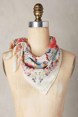 Anthropologie Dalila Silk Kerchief