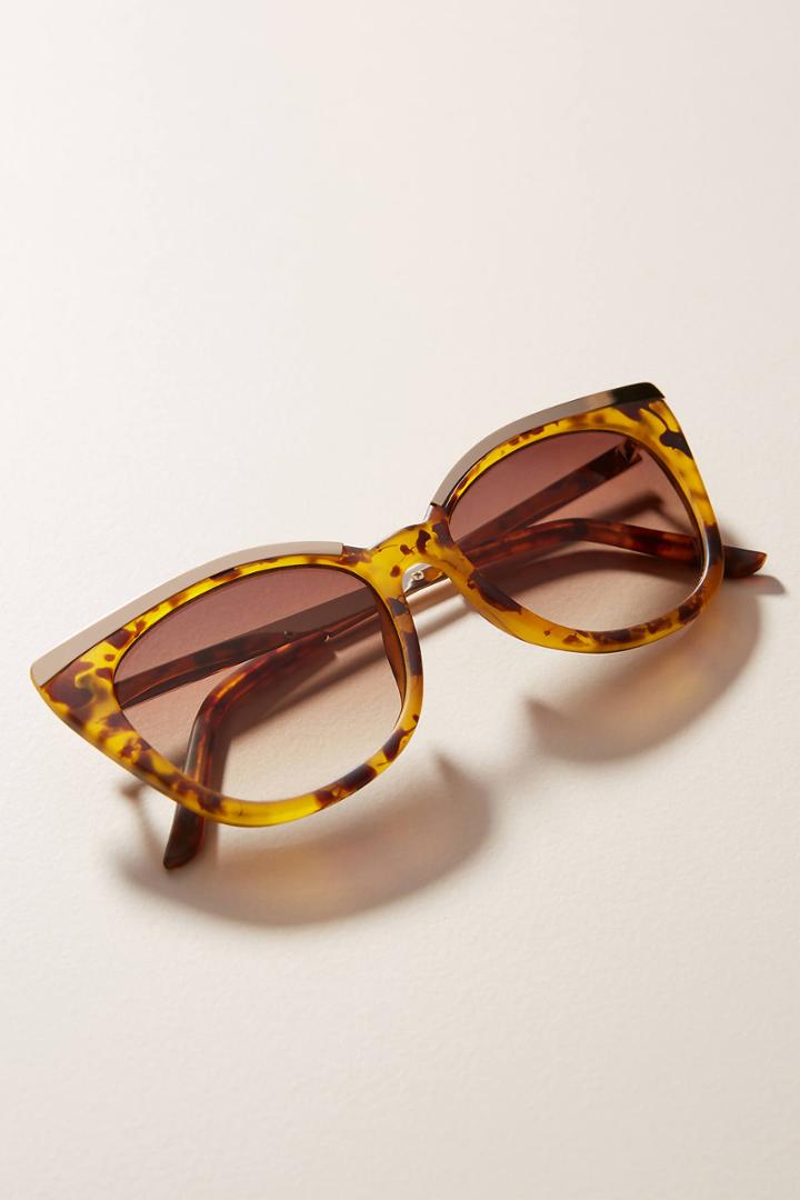 Anthropologie Avalon Cat-eye Sunglasses