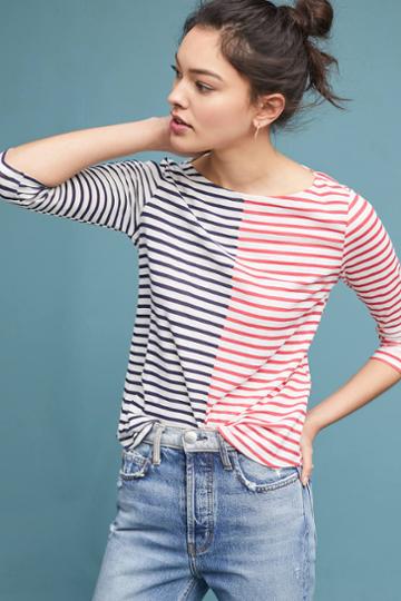 Ella Mara Blocked Stripe Top