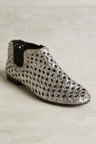 Elodie Bruno Baby Jane Booties Silver