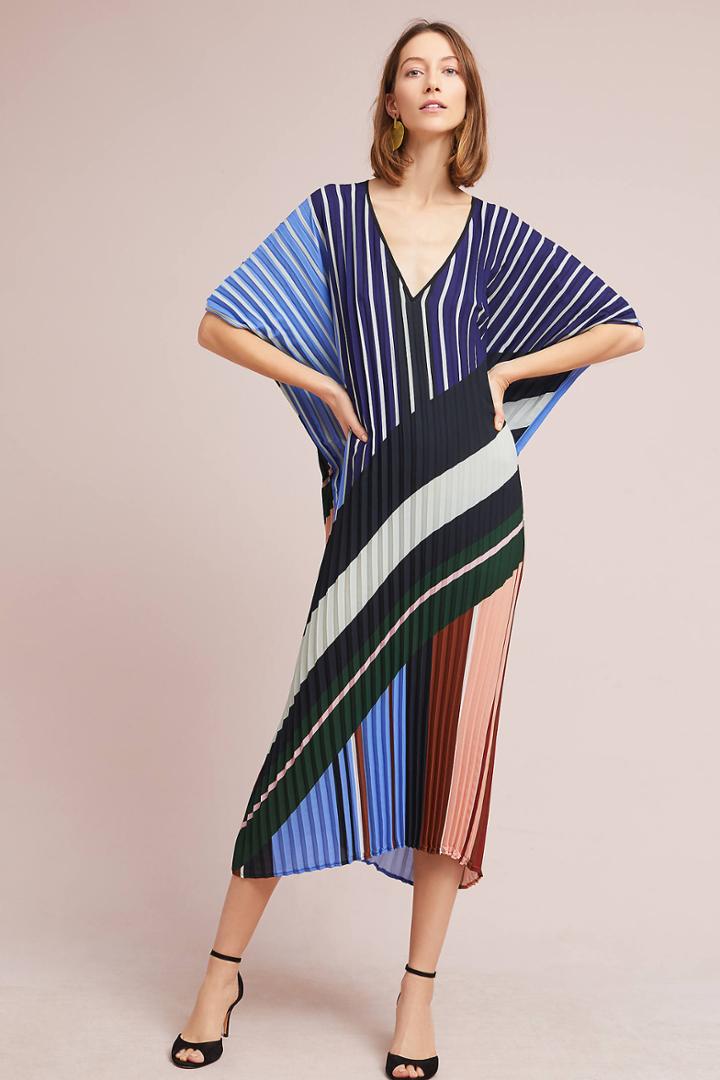 Delfi Mara Pleated Tunic Dress