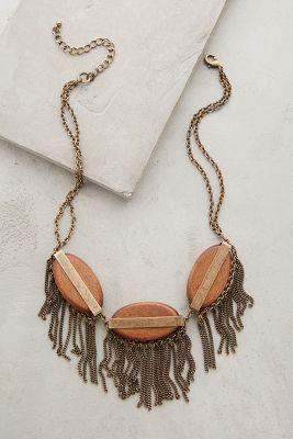 Anthropologie Coconino Bib Necklace