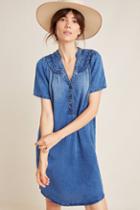 Pilcro And The Letterpress Pilcro Chambray Tunic Dress