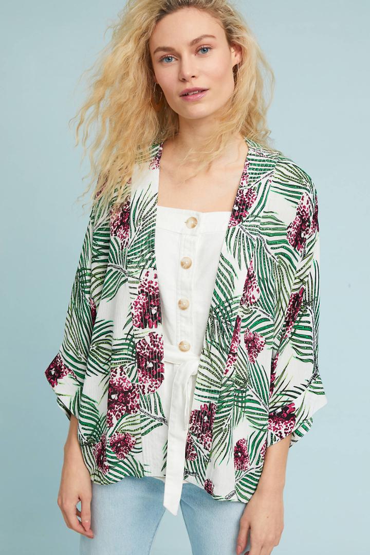 Anthropologie Hawaii Kimono