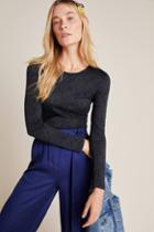Anthropologie Della Burnout Long-sleeved Tee