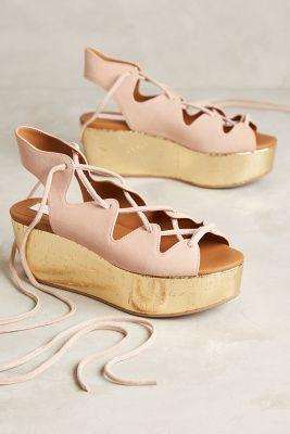See By Chloe Liana Platform Gladiators Neutral