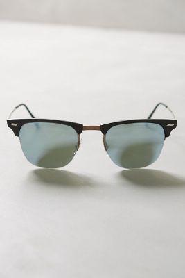 Ray-ban Lightray Clubmaster Sunglasses Black