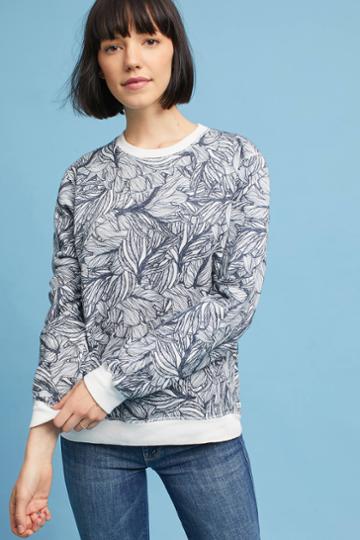 Lei Luxe Printed Sweatshirt