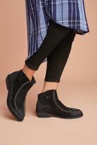 Antelope Chain-stitched Booties