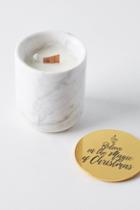 Wicks And Stones Holiday Crystal Candle