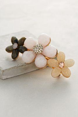 Anthropologie Trois Fleurs Barette