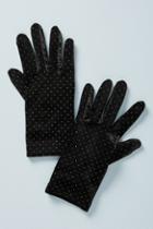 Anthropologie Sanya Velvet Gloves